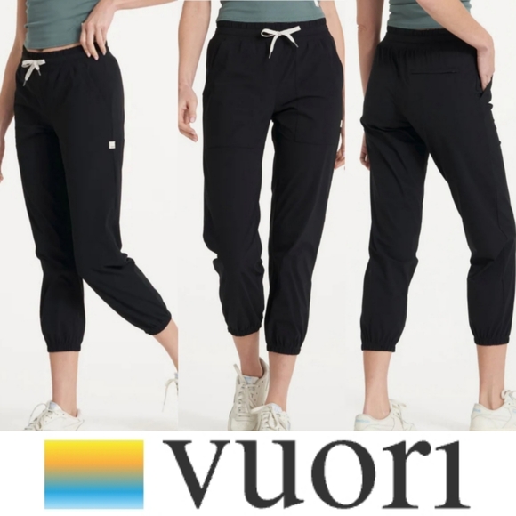 Vuori Miles Jogger Drawcord Pockets Cuffed Bottom...